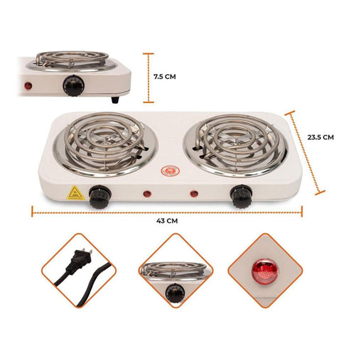 Double Electric Stove